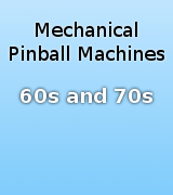 mech. Pinballs 60's to 70's