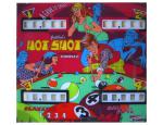 Hot Shot - Backglass