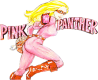 Pink Panther - Rosaroter Panther Flipper