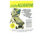 Alligator - Pinball