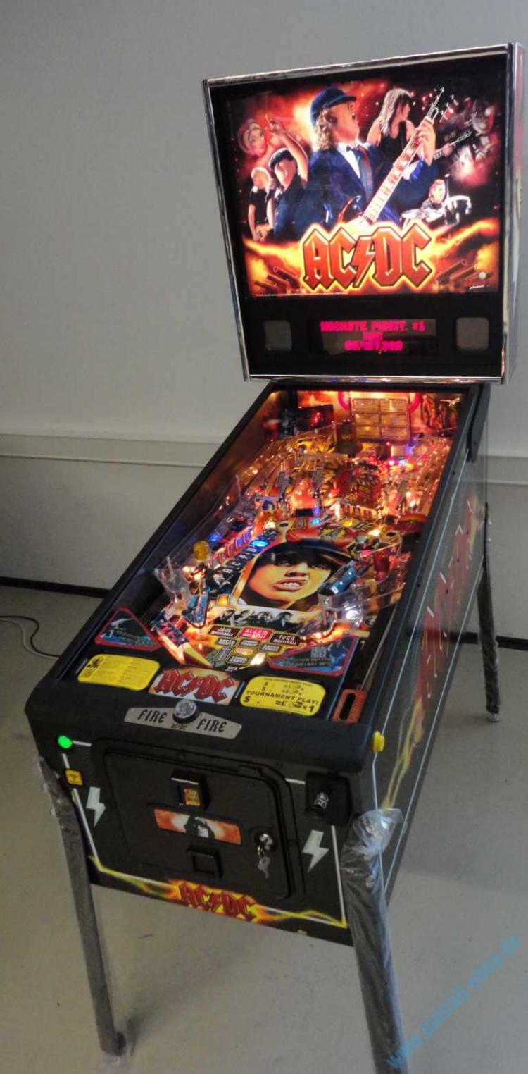 Flipperautomaten - AC/DC - ACDC PRO Flipper - Musikflipper - pinball ...